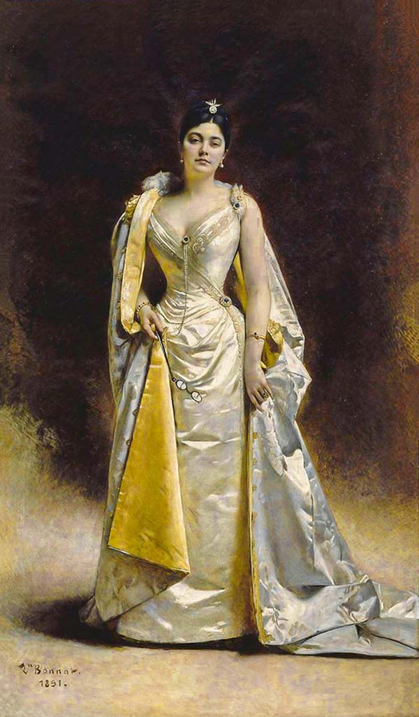 Portrait of Madame Albert Cahen d'Anvers | Oil Painting Reproduction