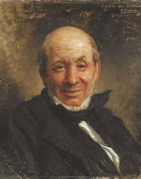 Portrait of Ulysse Darracq by Leon Bonnat | Oil Painting Reproduction