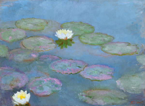 Nympheas c1897 by Claude Monet | Oil Painting Reproduction