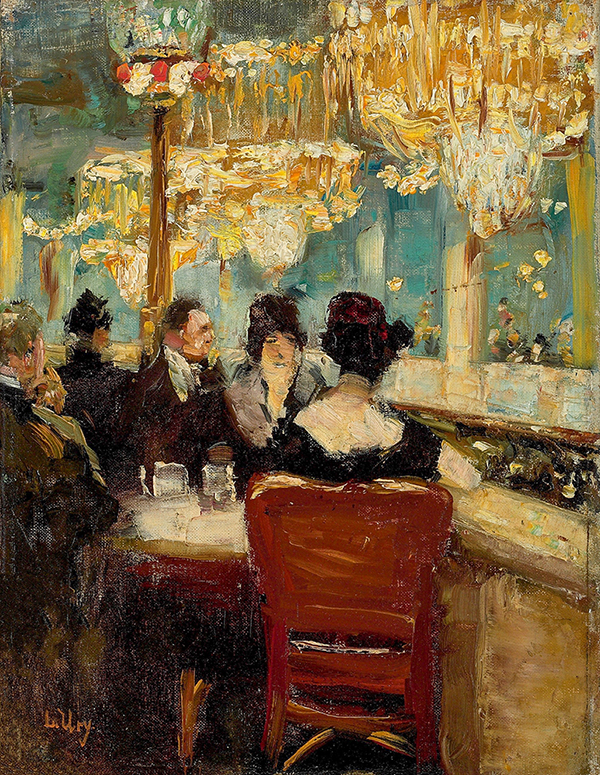 Gallery in the Cafe Vaterland at Potsdamer Platz Berlin | Oil Painting Reproduction