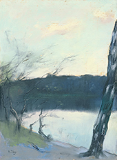 Landscape By Lesser Ury