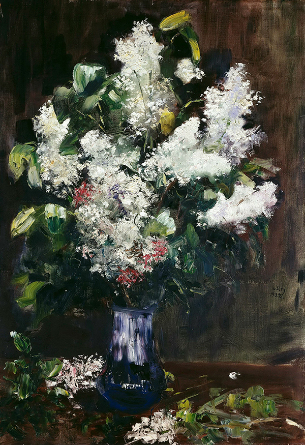 Lilac Bouquet by Lesser Ury | Oil Painting Reproduction