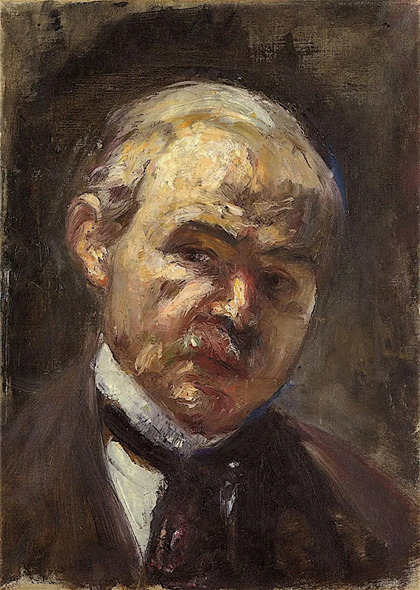 Self Portrait 1921 by Lesser Ury | Oil Painting Reproduction