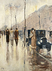 Winter Day in Berlin By Lesser Ury