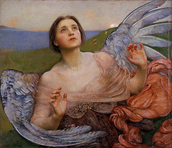 The Sense of Sight by Annie Louisa Swynnerton | Oil Painting Reproduction