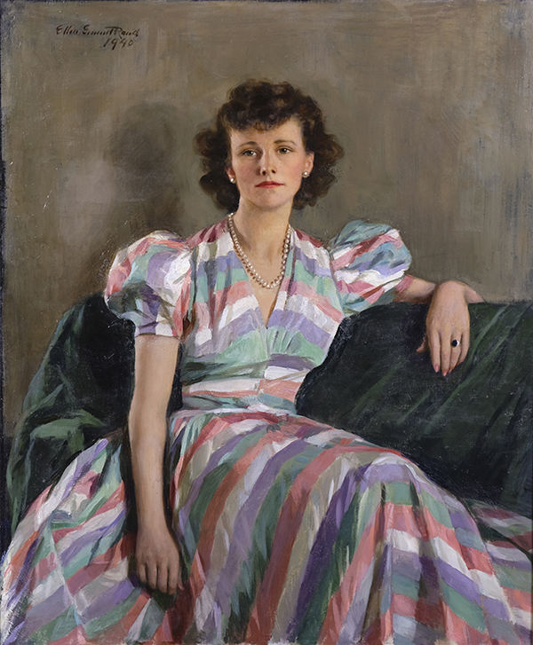 Portrait of Mrs. Mary Potter 1940 | Oil Painting Reproduction