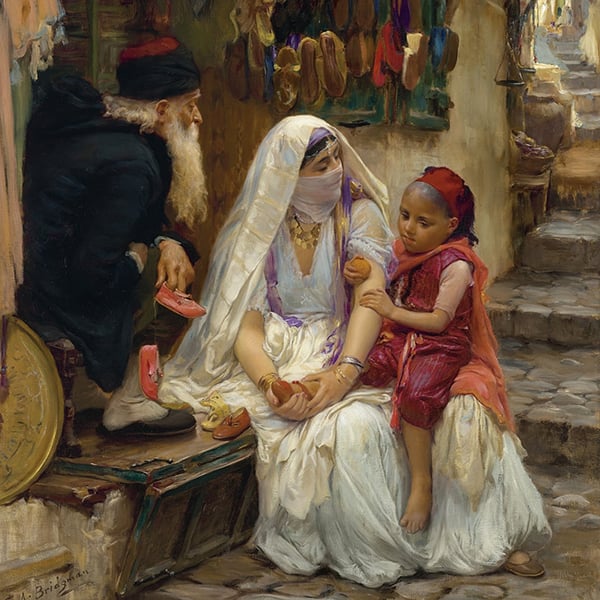 Oil Painting Reproductions of Frederick Arthur Bridgman