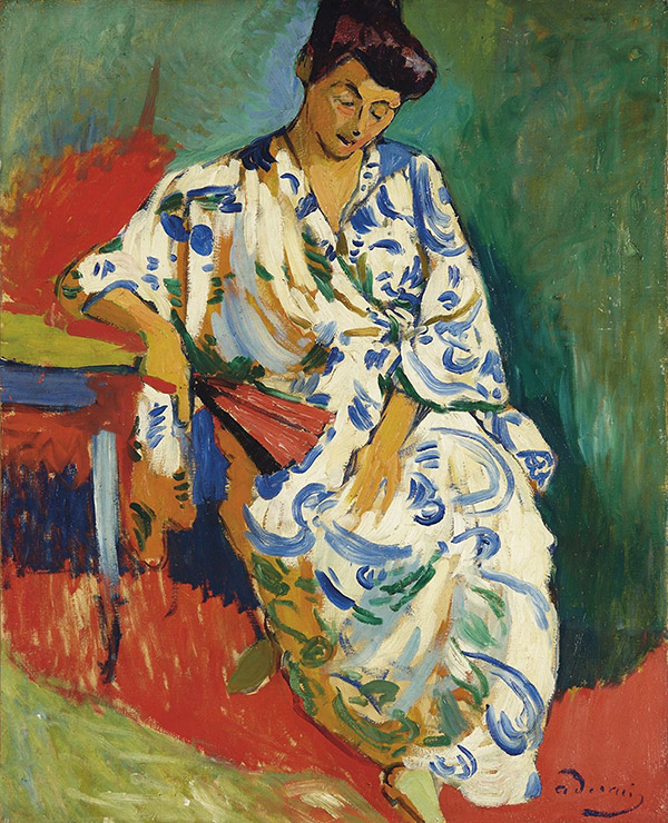 Madame Matisse in a Kimono 1905 | Oil Painting Reproduction