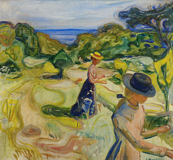 In the Garden 1902 by Edvard Munch | Oil Painting Reproduction