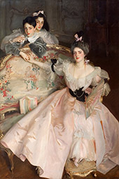 Mrs Carl Meyer and her Children 1896 By John Singer Sargent