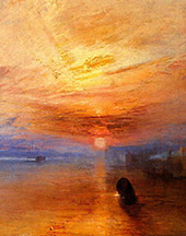 The Fighting Temeraire Tugged to her Last Berth to be Broken up Detail By Joseph Mallord William Turner