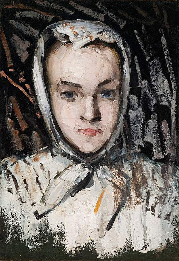 Portrait of Marie Cezanne Sister of the Artist | Oil Painting Reproduction