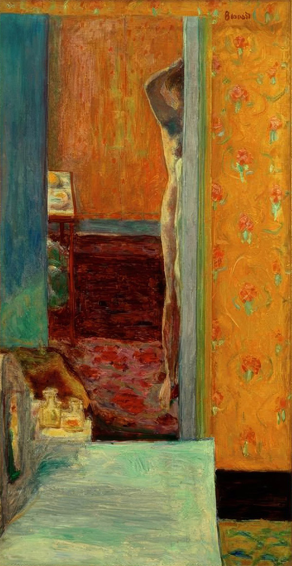 Woman in an Interior 1935 by Pierre Bonnard | Oil Painting Reproduction