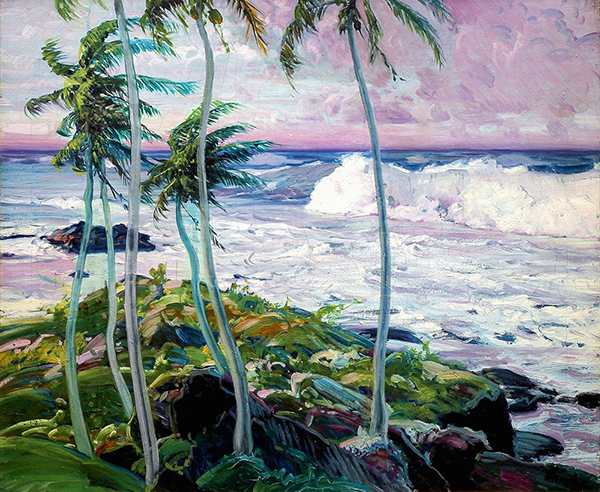 A View Under the Trade Winds Barbados | Oil Painting Reproduction