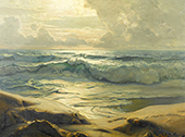 Beyond the Sands By Frederick Judd Waugh