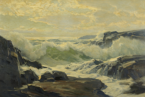 Coast of Maine by Frederick Judd Waugh | Oil Painting Reproduction