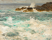 Coastal Scene By Frederick Judd Waugh