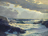 Freshening Breeze By Frederick Judd Waugh