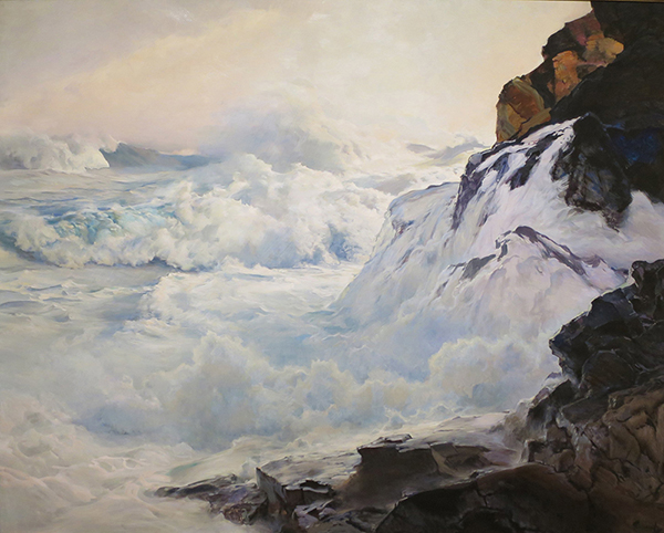 Smothering Surf by Frederick Judd Waugh | Oil Painting Reproduction