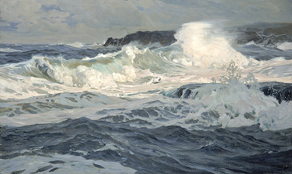 Southwesterly Gale, St. Ives | Oil Painting Reproduction