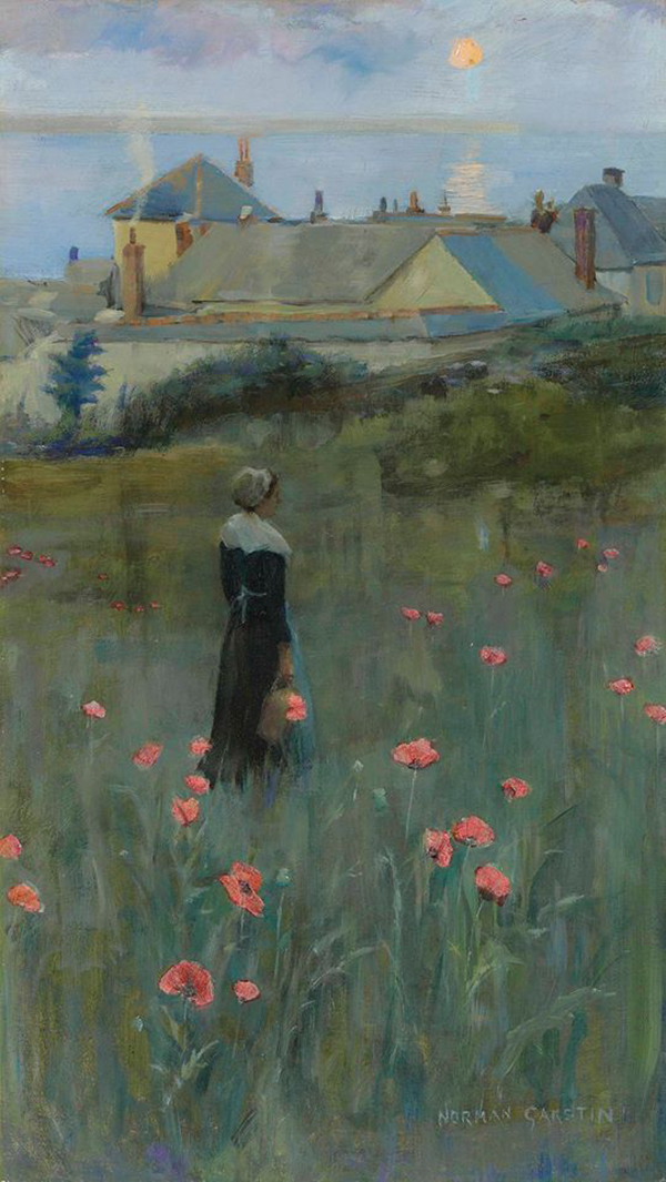 Poppies 1896 by Norman Garstin | Oil Painting Reproduction