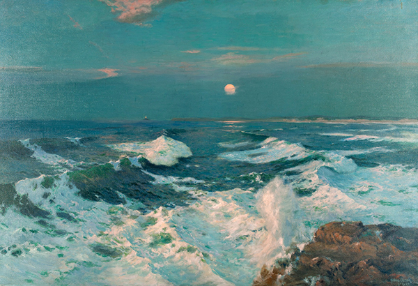 Between the Sunset and the Moon | Oil Painting Reproduction