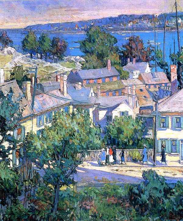 Sunday Morning by Mary Bradish Titcomb | Oil Painting Reproduction