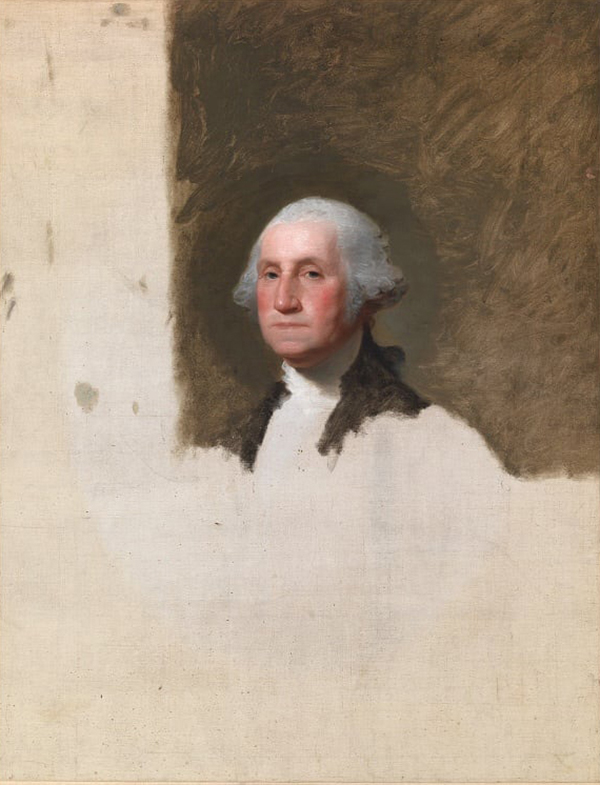 George Washington (The Athenaeum Portrait) | Oil Painting Reproduction