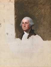 George Washington (The Athenaeum Portrait) By Gilbert Stuart