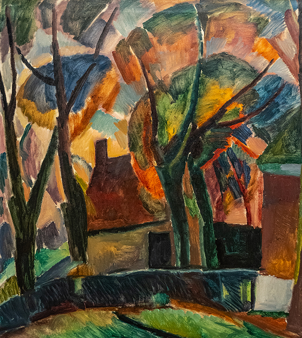 Farm in the Beemster by Leo Gestel | Oil Painting Reproduction