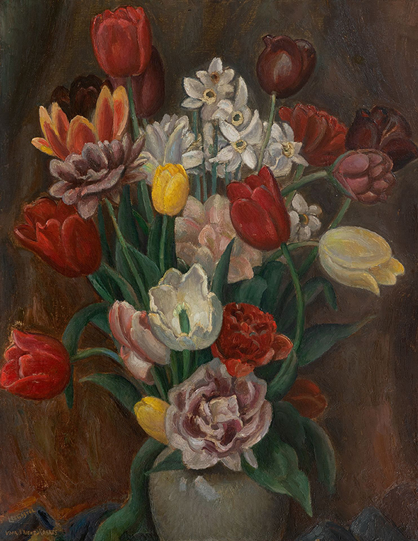 Flower Still Life by Leo Gestel | Oil Painting Reproduction