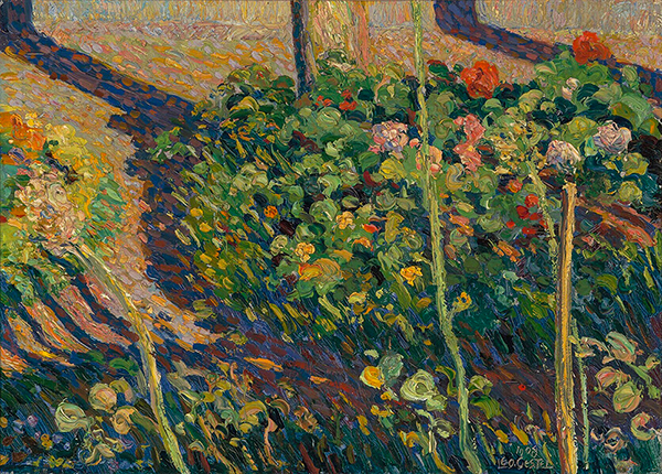 Garden View by Leo Gestel | Oil Painting Reproduction