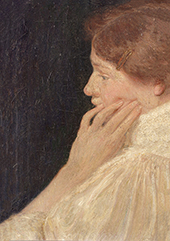 Portrait of a Lady By Leo Gestel