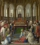 Exhumation of St. Hubert By Rogier van der Weyden