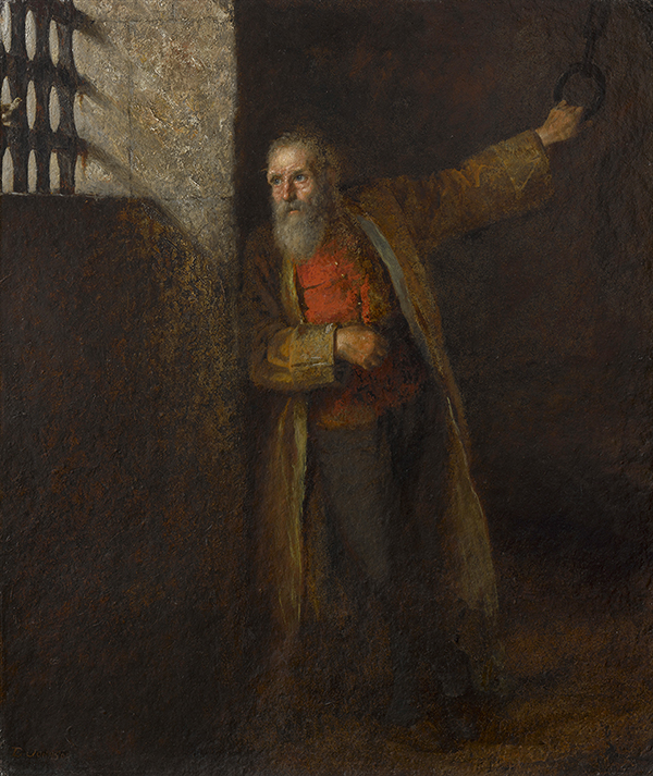 A Prisoner of the State by Eastman Johnson | Oil Painting Reproduction