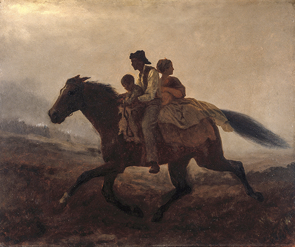 A Ride for Liberty the Fugitive Slaves | Oil Painting Reproduction