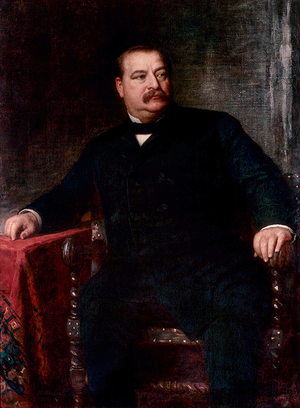 Grover Cleveland by Eastman Johnson | Oil Painting Reproduction