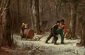 On Their Way to Camp By Eastman Johnson