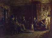 The Nantucket School of Philosophy By Eastman Johnson