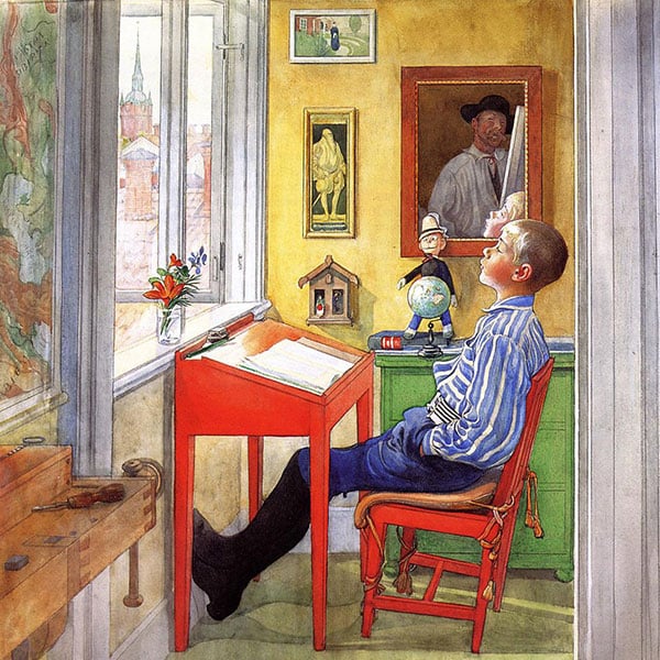 Oil Painting Reproductions of Carl Larsson