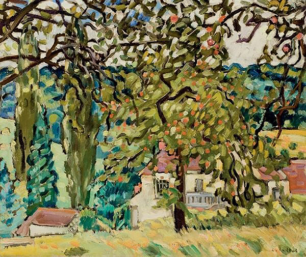 Les Pommiers 1927 by Louis Valtat | Oil Painting Reproduction