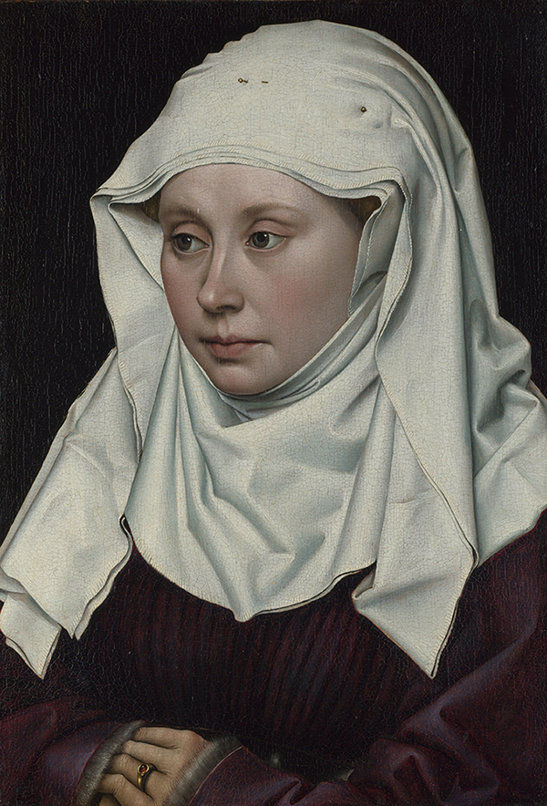 Portrait of a Woman by Robert Campin | Oil Painting Reproduction