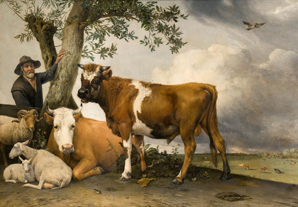 The Young Bull by Paulus Potter | Oil Painting Reproduction