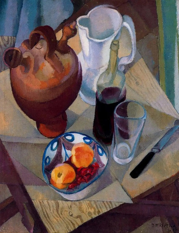 Still Life 1913 by Diego Rivera | Oil Painting Reproduction