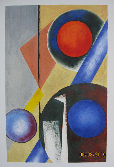 Suprematist 1918 - <a href='https://www.reproduction-gallery.com/oil-painting/1441336590/suprematist-1918-by-aleksandr-rodchenko/'>More Detail</a>