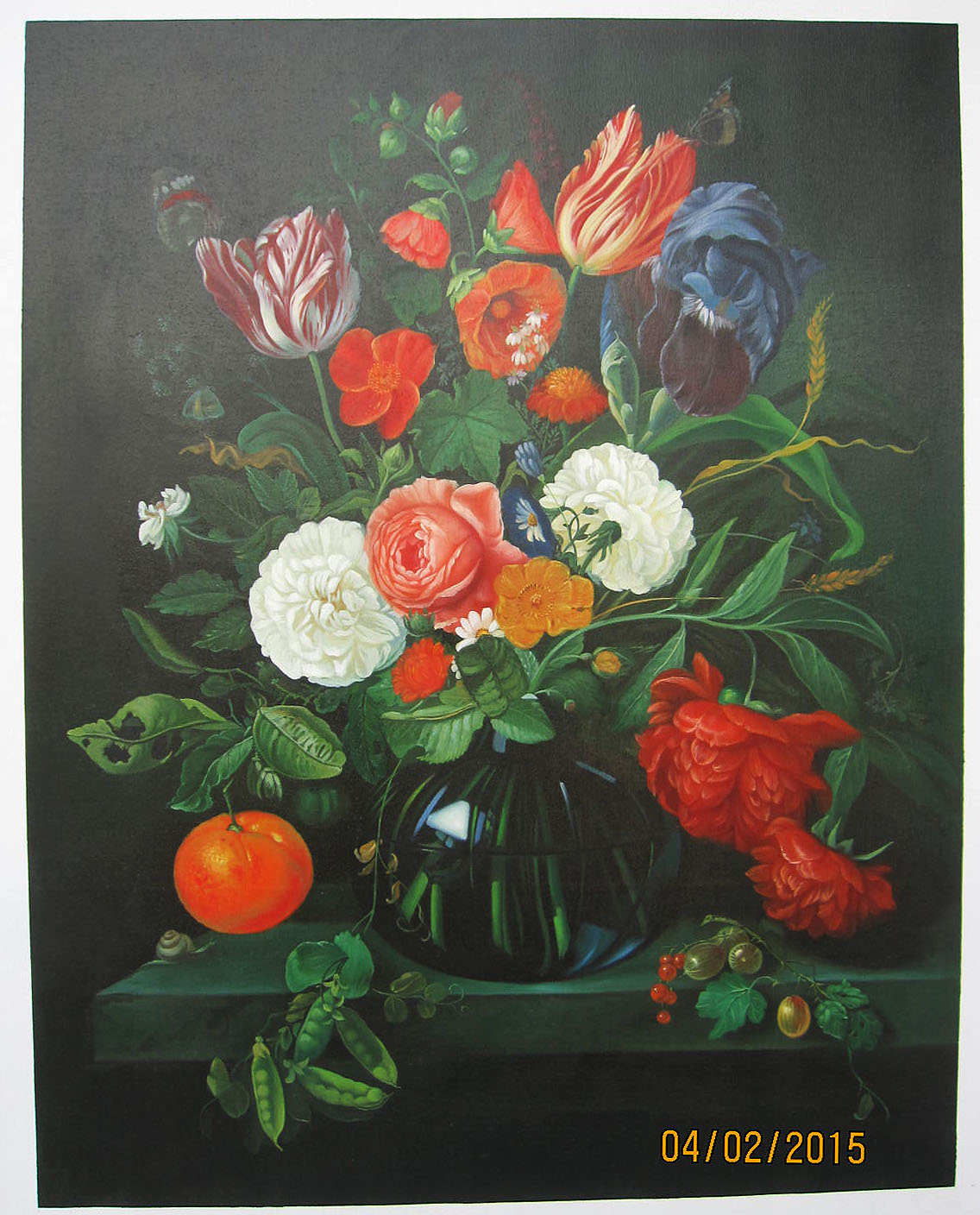 Vase with Tulips - <a href='https://www.reproduction-gallery.com/artist/abraham-mignon/?page=1&perpage=30'>More Detail</a>